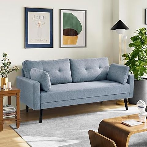 Amazon.com: Serta Benrama Sofa Light Gray : Home & Kitchen with regard to Integrating Bhutan Sofa Light Gray into Your Interior Design Palette